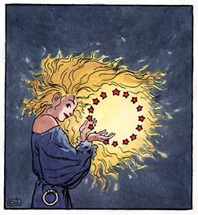 Angle Star: by Charles Vess